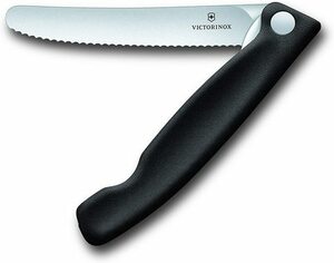 Набор Victorinox Swiss Classic: нож столовый, лезвие 11 см + разделочная доска, черный, фото 2