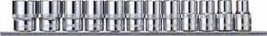 Ombra 912312 Набор головок торцевых 12-гранных 1/2"DR на держателе, 10-24 мм, 12 предметов