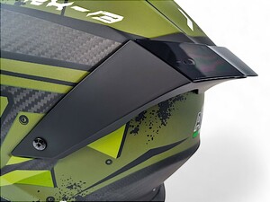 Шлем AiM RH365 Carbon Renault green M, фото 9