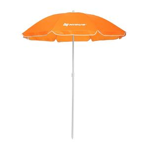 Зонт пляжный d 1,6м прямой оранжевый (19/22/170Т) (N-160) NISUS, фото 1