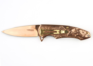 Нож Stinger, 84 мм, бронзовый, фото 3