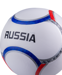 Мяч футбольный Jögel Flagball Russia №5, белый, фото 5