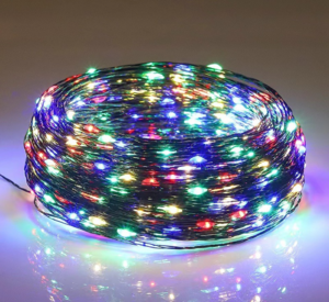 Светодиодная LED-гирлянда ЛАМПОВА "ГАЛАКТИКА" разноцветная, 1000 ламп, 100 метров (LJL-17-220-RGB1000-100), фото 2