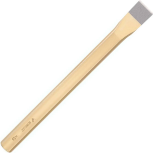 Зубило каменщика Rennsteig DIN 7254, ширина резца 29 мм, (23 x 13) x 350 мм, плоско-овальный профиль, лакировка, фото 2