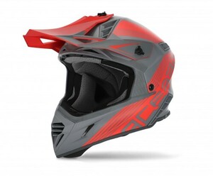 Шлем Acerbis X-TRACK Grey/Red S, фото 1