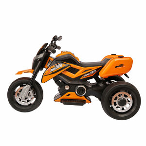 Детский электромотоцикл Трицикл ToyLand Moto YHI7375 Оранжевый, фото 8