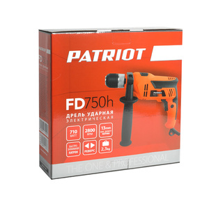 Дрель электрическая ударная Patriot FD 750 h, фото 10
