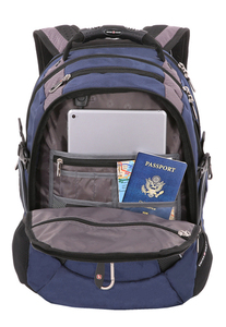 Рюкзак Swissgear 15", синий/серый, 35х23х48 см, 39 л, фото 3