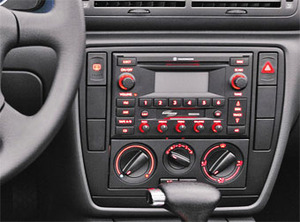 Рамка Incar для UMS VW Passat B5, Golf-4, Bora; SKODA Octavia Tour 9", фото 6