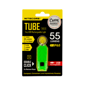 Фонарь NITECORE TUBE 2017 GREEN NICHIA 16449, фото 2