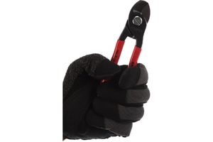 Кабелерез, Ø 15 мм (50 мм²), длина 165 мм, фосфатированный, обливные ручки KNIPEX KN-9511165SB, фото 3