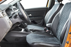 Чехлы из алькантары Ромб Seintex   для Ford Fusion 2002-2012, фото 2