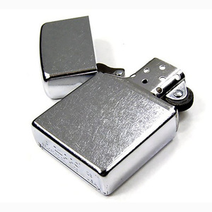 Зажигалка Zippo с покрытием Street Chrome, латунь/сталь, серебристая, матовая, 36x12x56 мм, фото 2