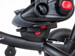 Велосипед коляска трехколесный с ручкой, Tech Team Luxury music розовый 2026, фото 17