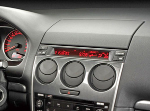 Рамка InCar для UMS MAZDA 6 (GG) 2002-2007, 9" (тип1 Козырек), фото 6