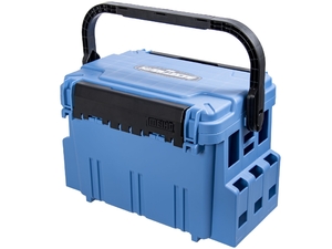 Ящик рыболовный Meiho BUCKET MOUTH BM-5000 Blue 440х293х293, фото 4