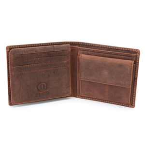 Бумажник Klondike Yukon, коричневый, 11х2х9,5 см, фото 3