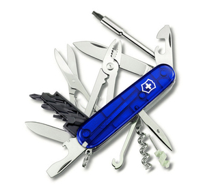 Нож Victorinox CyberTool, 91 мм, 34 функции, полупрозрачный синий, фото 6