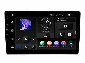 Universal 9" INCAR TMX-7709-6 (Maximum Android 10) / 1280x720 / Wi-Fi / DSP / 6+128 Gb
