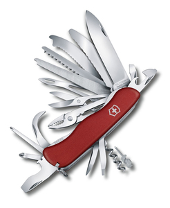 Нож Victorinox WorkChamp XL, 111 мм, 31 функция, с фиксатором лезвия, красный, фото 1