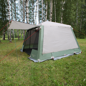Палатка-шатер BTrace Grand (Зеленый/Бежевый), фото 8