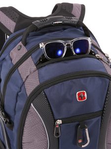 Рюкзак Swissgear 15", синий/серый, 35х23х48 см, 39 л, фото 4