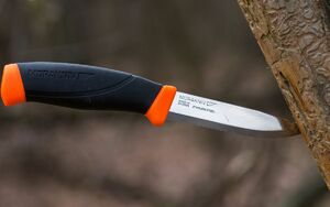 Нож Morakniv Companion F Serrated, нержавеющая сталь, 11829, фото 7