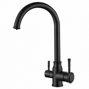 Смеситель для кухни ZORG Steel Hammer Inox (SH 763 INOX GRAFIT PVD) Графит, фото 1