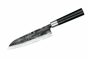 Набор из 3 кухонных ножей Samura Super 5, VG-10 5 слоев, микарта, фото 4