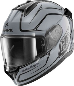 Шлем Shark D-SKWAL 3 DRONE Silver/Black/Silver (XL), фото 1