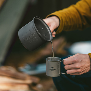 Набор посуды Naturehike 4 в1 NH18T018-G, серый, 6927595785515, фото 9