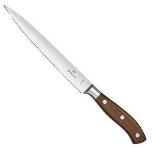 Нож Victorinox филейный, лезвие 20 см прямое, дерево (подарочная упаковка), фото 1