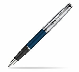 Waterman Embleme - Blue CT, ручка перьевая, F, фото 1