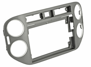 Рамка Incar для UMS VW Tiguan 2011-2016 SILVER, 9", фото 2