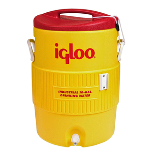 Изотермический контейнер (термобокс) Igloo 10 Gallon 400 Series Beverage Cooler (38 л.), желтый, фото 1