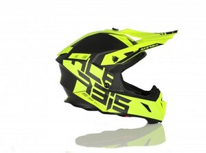 Шлем Acerbis STEEL CARBON Yellow Fluo M, фото 3