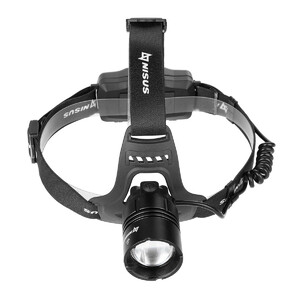 Фонарь налобный NISUS PRO 1950 LM, IP32, USB (N-FN-HL08), фото 2