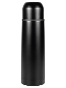 Термос Relaxika 101 (0,75 литра), оружейный черный (без лого), фото 1