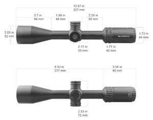 Оптический прицел Vector Optics Hugo 3-12x44, сетка 22LR Rimfire, 25,4 мм, азотозаполненный, без подсветки (SCOM-30P), фото 13