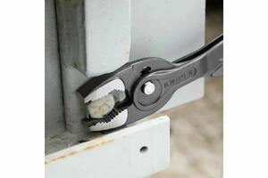 Клещи с фронтальным и боковым захватами, KNIPEX TwinGrip  зев 5-27 мм, длина 250 мм, обливные ручки, SB, фото 4