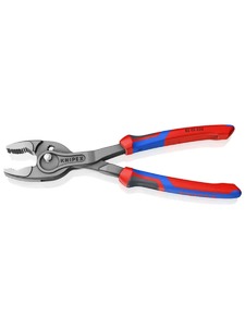 Клещи с фронтальным и боковым захватами, Knipex TwinGrip  зев 5-27 мм, длина 250 мм, 3-комп ручки, фото 9
