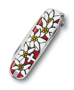 Нож-брелок Victorinox Classic, 58 мм, 7 функций, "Edelweiss", фото 1