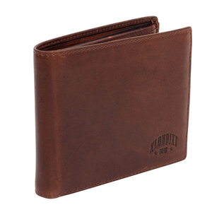 Бумажник Klondike Dawson, коричневый, 12,5х2,5х9,5 см, фото 1