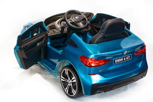 Детский автомобиль Toyland BMW 6 GT Синий, фото 5