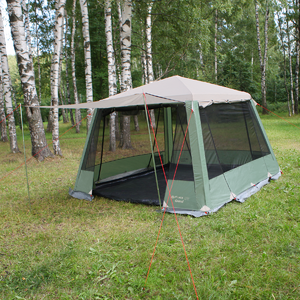 Палатка-шатер BTrace Grand (Зеленый/Бежевый), фото 9