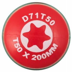JONNESWAY D71T50 Отвертка стержневая TORX® ANTI-SLIP GRIP, T50х200, фото 2