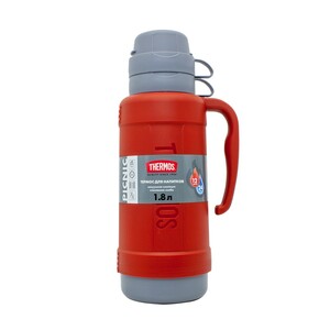 Термос THERMOS PICNIC 40 Series со стеклянной колбой 1.8л (красный), фото 1