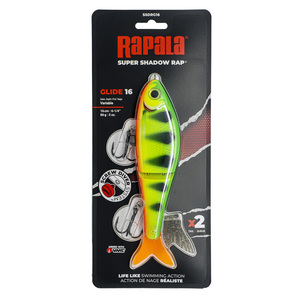 Воблер RAPALA Super Shadow Rap Glide 16 /FT /тонущий / 16см, 86гр, фото 3