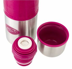 Термос Biostal Flër (0,75 литра) с силиконовой вставкой, розовый, фото 9