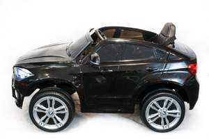 Электромобиль Toyland BMW X6M mini Черный, фото 4